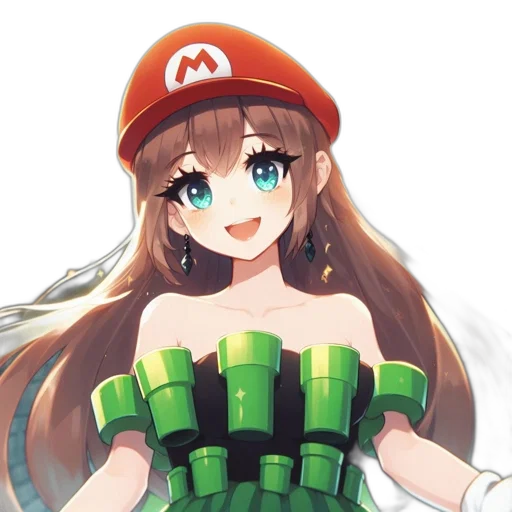 dress, hat, weapon, crown transparent PNG cut-out
