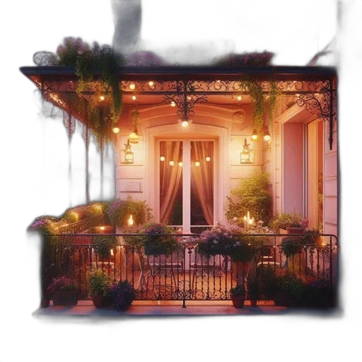 building, furniture, photorealistic, 3d render transparent PNG cut-out