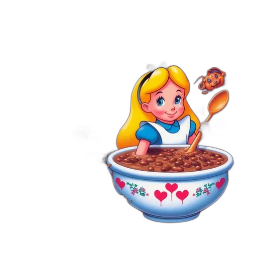 food, crown, pixel art, 3d render transparent PNG cut-out