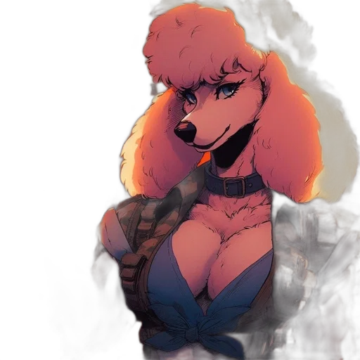 dress, jacket, animal, mask transparent PNG cut-out
