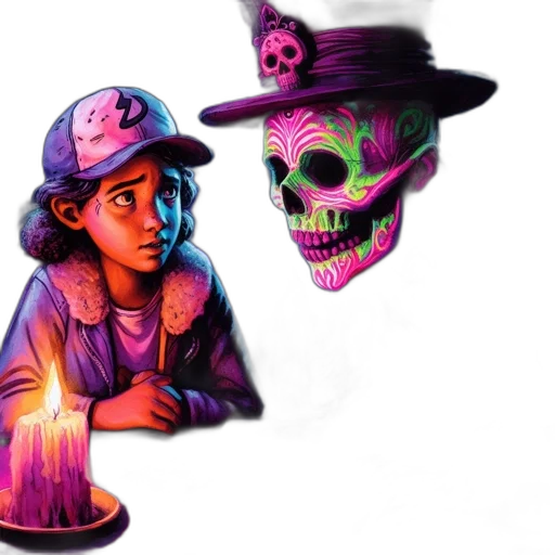 hat, mask, face, concept art transparent PNG cut-out