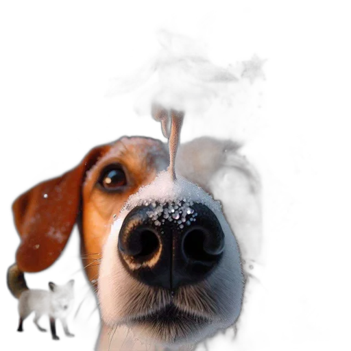 animal, staff, face, creature transparent PNG cut-out