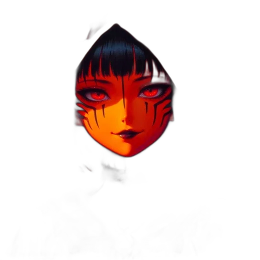 mask, face, creature, robot transparent PNG cut-out