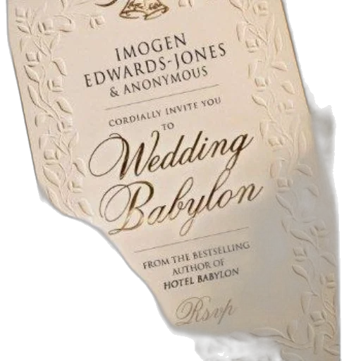 elegant, wedding, invitation, gold transparent PNG cut-out