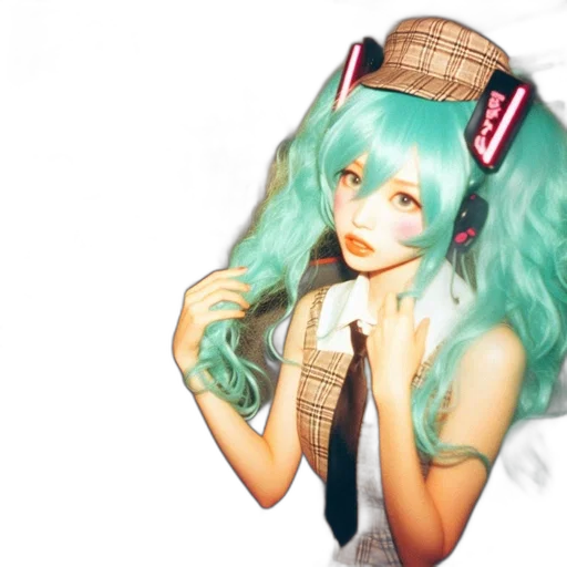 hat, mask, hair, robot transparent PNG cut-out