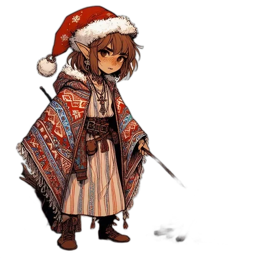 staff, weapon, hat, concept art transparent PNG cut-out