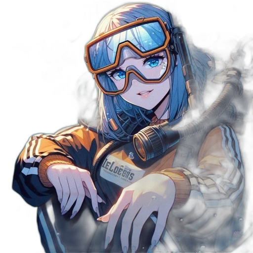 staff, jacket, weapon, mask transparent PNG cut-out