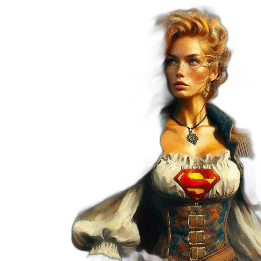 comic book art, fantasy art, concept art, photorealistic transparent PNG cut-out