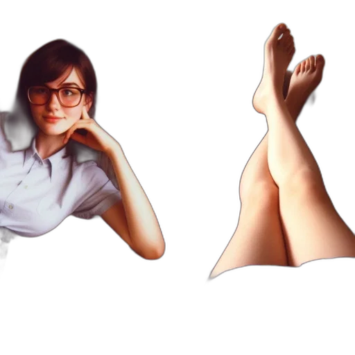 shoes, face, furniture, dress transparent PNG cut-out