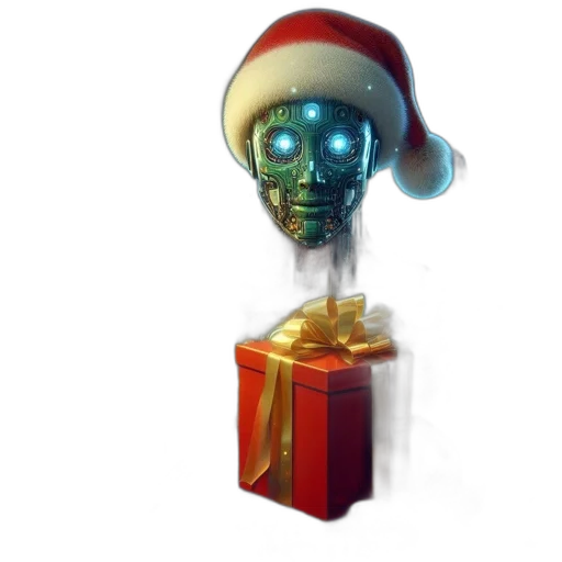 robot, concept art, 3d render, pixel art transparent PNG cut-out