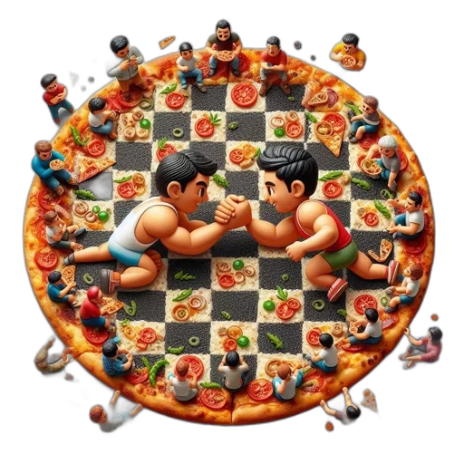 food, pixel art, concept art, 3d render transparent PNG cut-out
