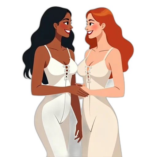 dress, jewelry, concept art, cartoon transparent PNG cut-out