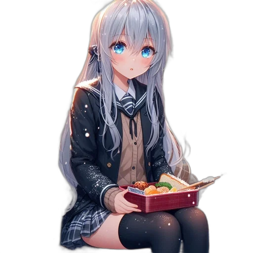 food, robot, creature, face transparent PNG cut-out