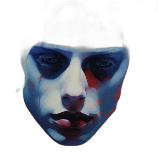 mask, face, creature, robot transparent PNG cut-out