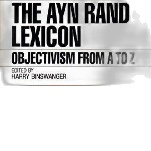 ayn, rand, lexicon, objectivism transparent PNG cut-out