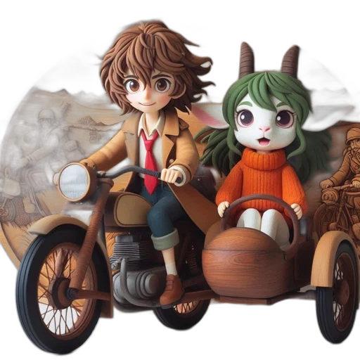 concept art, fantasy art, 3d render, anime transparent PNG cut-out