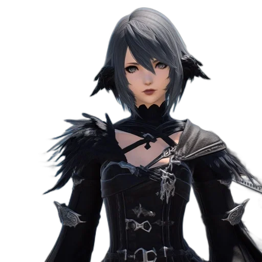 concept art, fantasy art, 3d render, anime transparent PNG cut-out