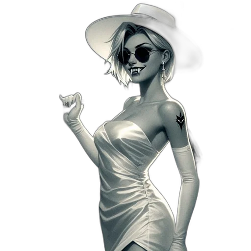 dress, hat, mask, staff transparent PNG cut-out