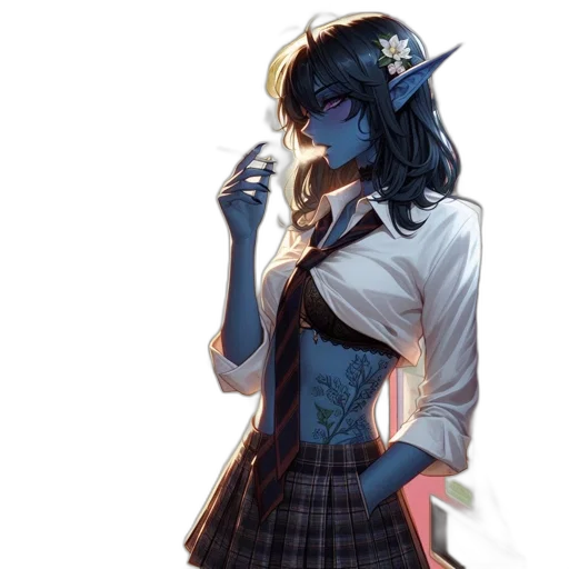 staff, dress, crown, mask transparent PNG cut-out