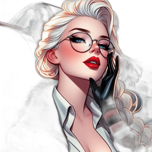 comic book art, fantasy art, concept art, photorealistic transparent PNG cut-out