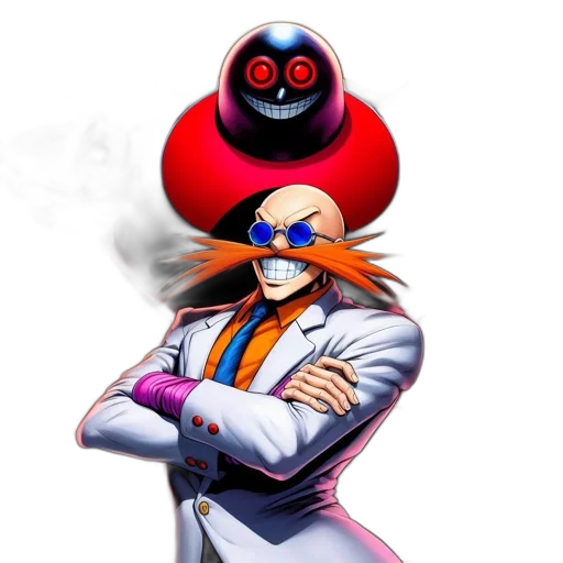 hat, mask, staff, jacket transparent PNG cut-out
