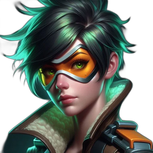 face, mask, weapon, cyberpunk transparent PNG cut-out