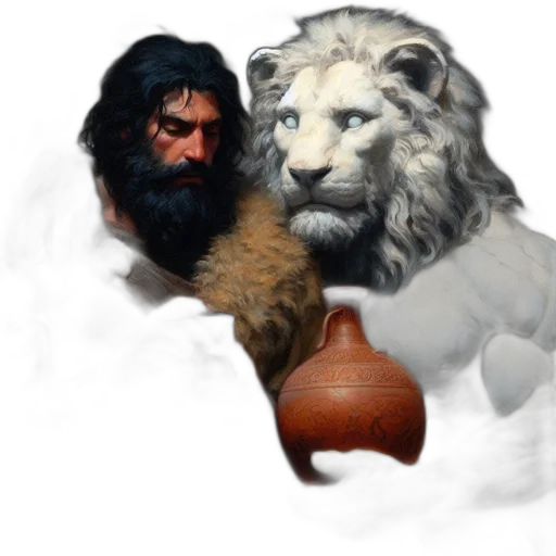 animal, fantasy art, concept art, photorealistic transparent PNG cut-out