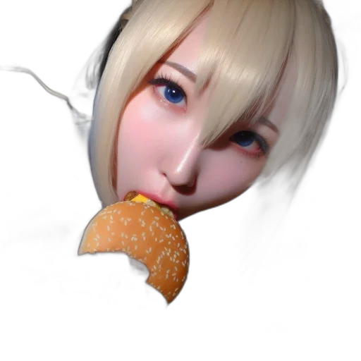 food, face, robot, creature transparent PNG cut-out