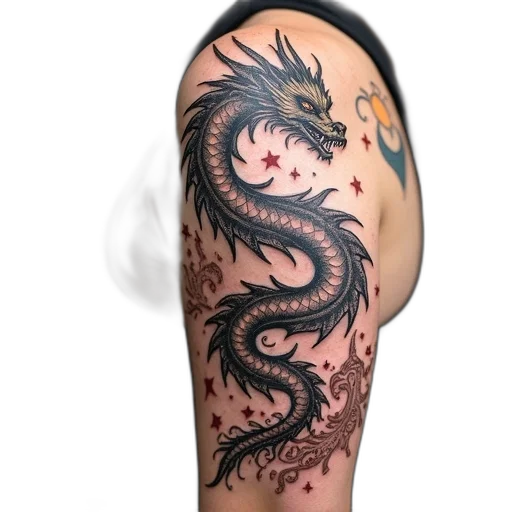 dragon, fantasy art, photorealistic, concept art transparent PNG cut-out