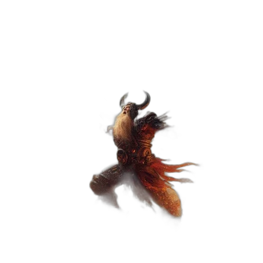 creature, animal, dragon, hair transparent PNG cut-out