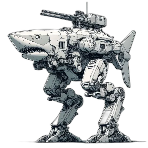 robot, weapon, creature, animal transparent PNG cut-out