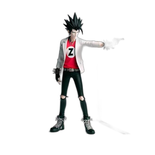 jacket, weapon, creature, staff transparent PNG cut-out