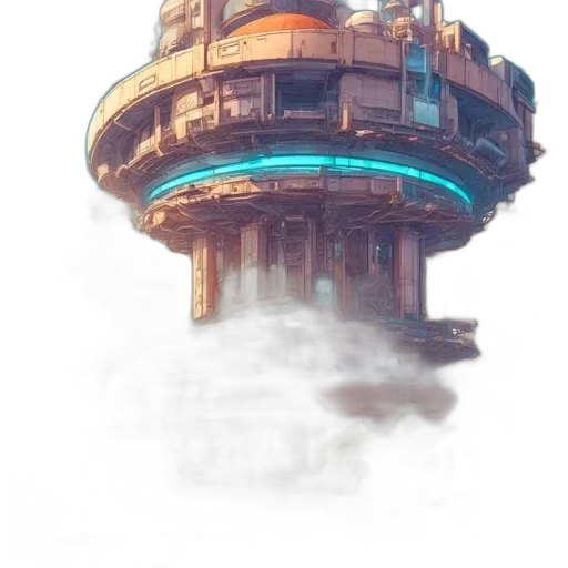 building, robot, car, weapon transparent PNG cut-out