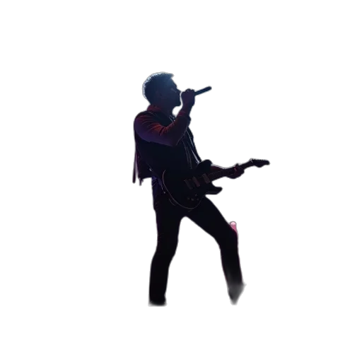 jacket, staff, weapon, shoes transparent PNG cut-out