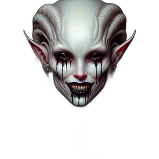 mask, face, creature, staff transparent PNG cut-out