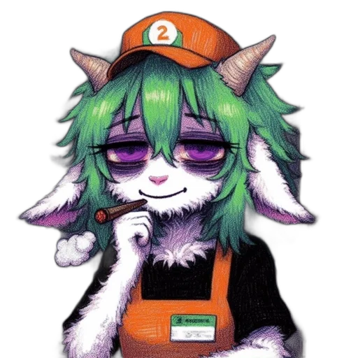staff, hat, mask, animal transparent PNG cut-out