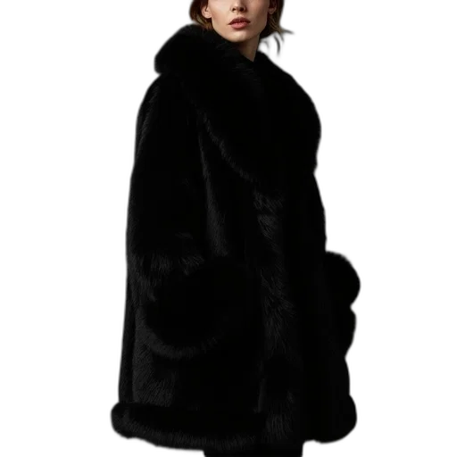 jacket, dress, hat, staff transparent PNG cut-out
