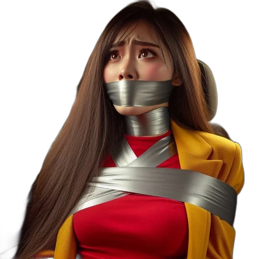 mask, face, robot, hair transparent PNG cut-out