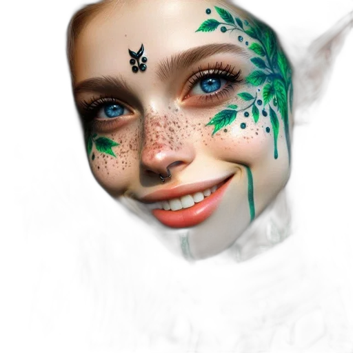 mask, face, creature, dragon transparent PNG cut-out