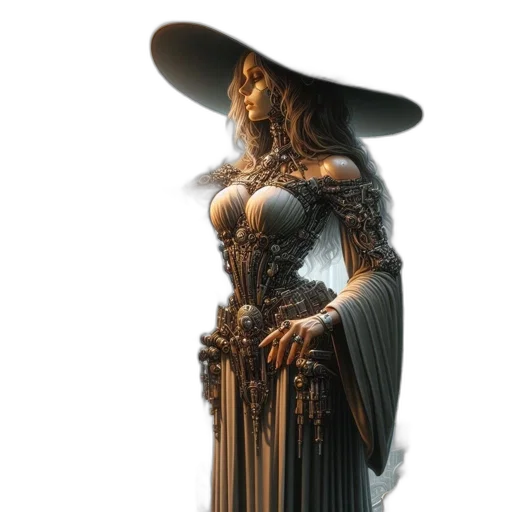 dress, jewelry, crown, sword transparent PNG cut-out