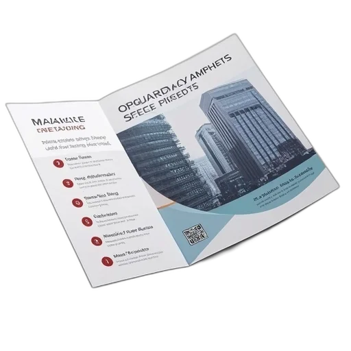 building, 3d render, pamphlet, templates transparent PNG cut-out