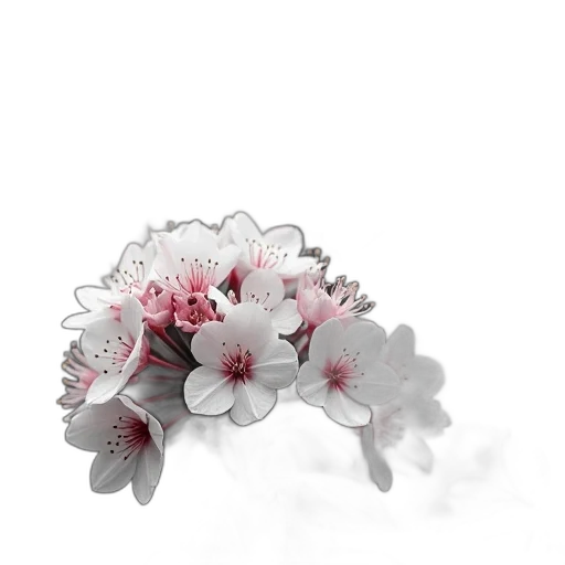 jewelry, flower, crown, photorealistic transparent PNG cut-out
