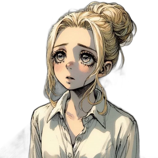 staff, face, anime, cartoon transparent PNG cut-out