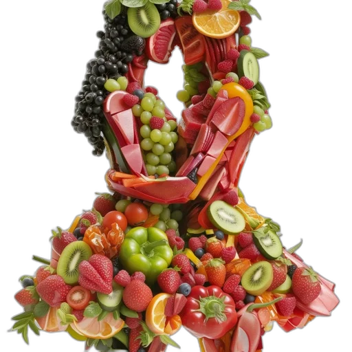 food, crown, dress, jewelry transparent PNG cut-out