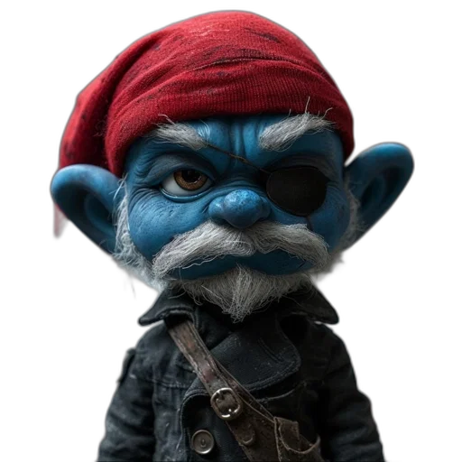 staff, mask, face, 3d render transparent PNG cut-out