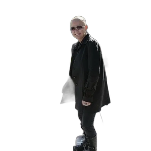 jacket, staff, robot, umbrella transparent PNG cut-out