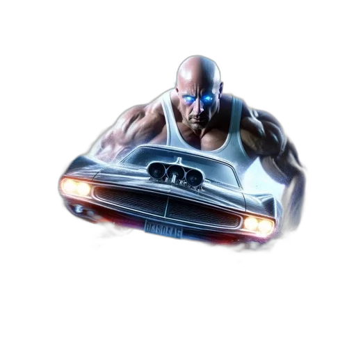 car, concept art, comic book art, cyberpunk transparent PNG cut-out