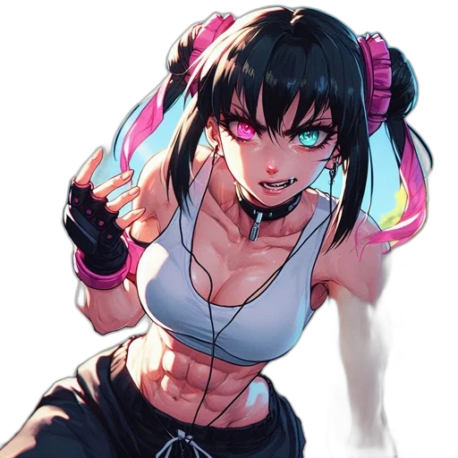 weapon, cyberpunk, anime, concept art transparent PNG cut-out