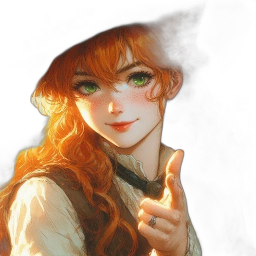 face, staff, dragon, hat transparent PNG cut-out