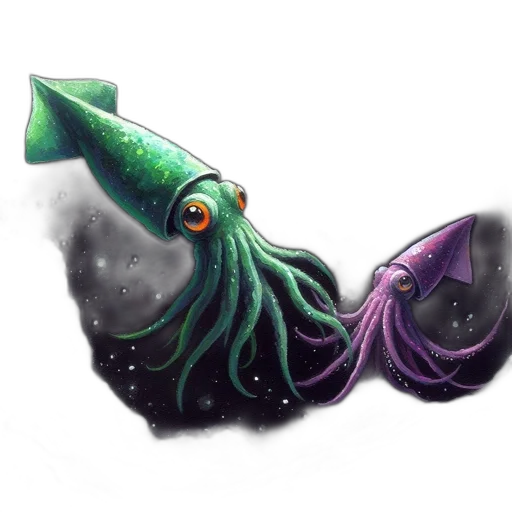 creature, staff, animal, hat transparent PNG cut-out